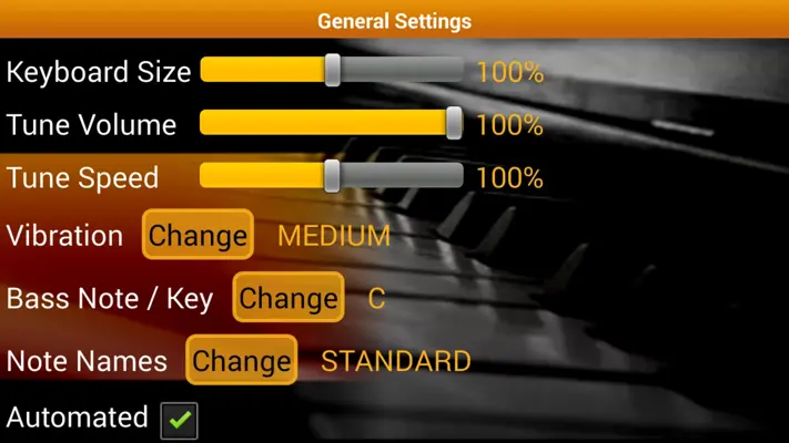 Piano Ear Training Free android App screenshot 1