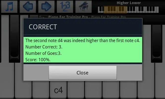 Piano Ear Training Free android App screenshot 4